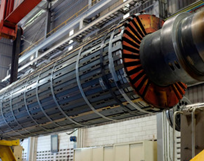 Servicio a maquinas eléctricas rotativas